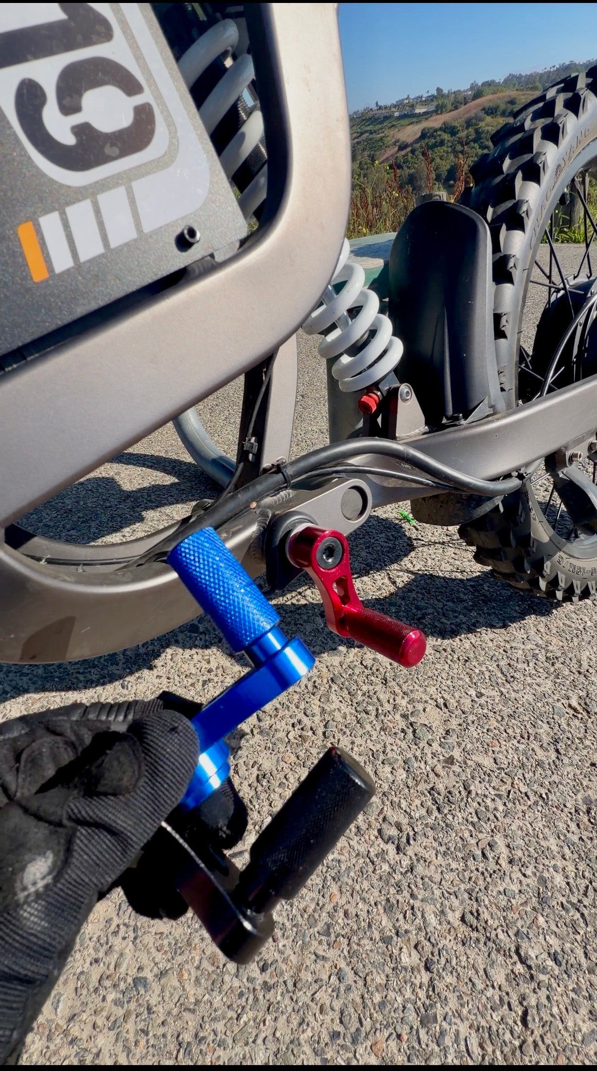 Pedal-to-Pegs Conversion kit